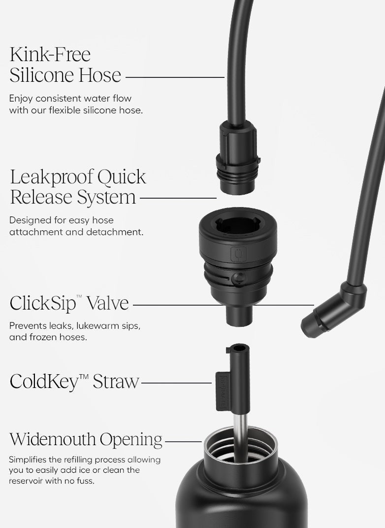 Paragon Hydration System | 40oz | Matte Black